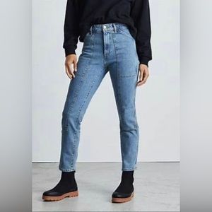 Everlane utility cheeky jean in washed, sz 28